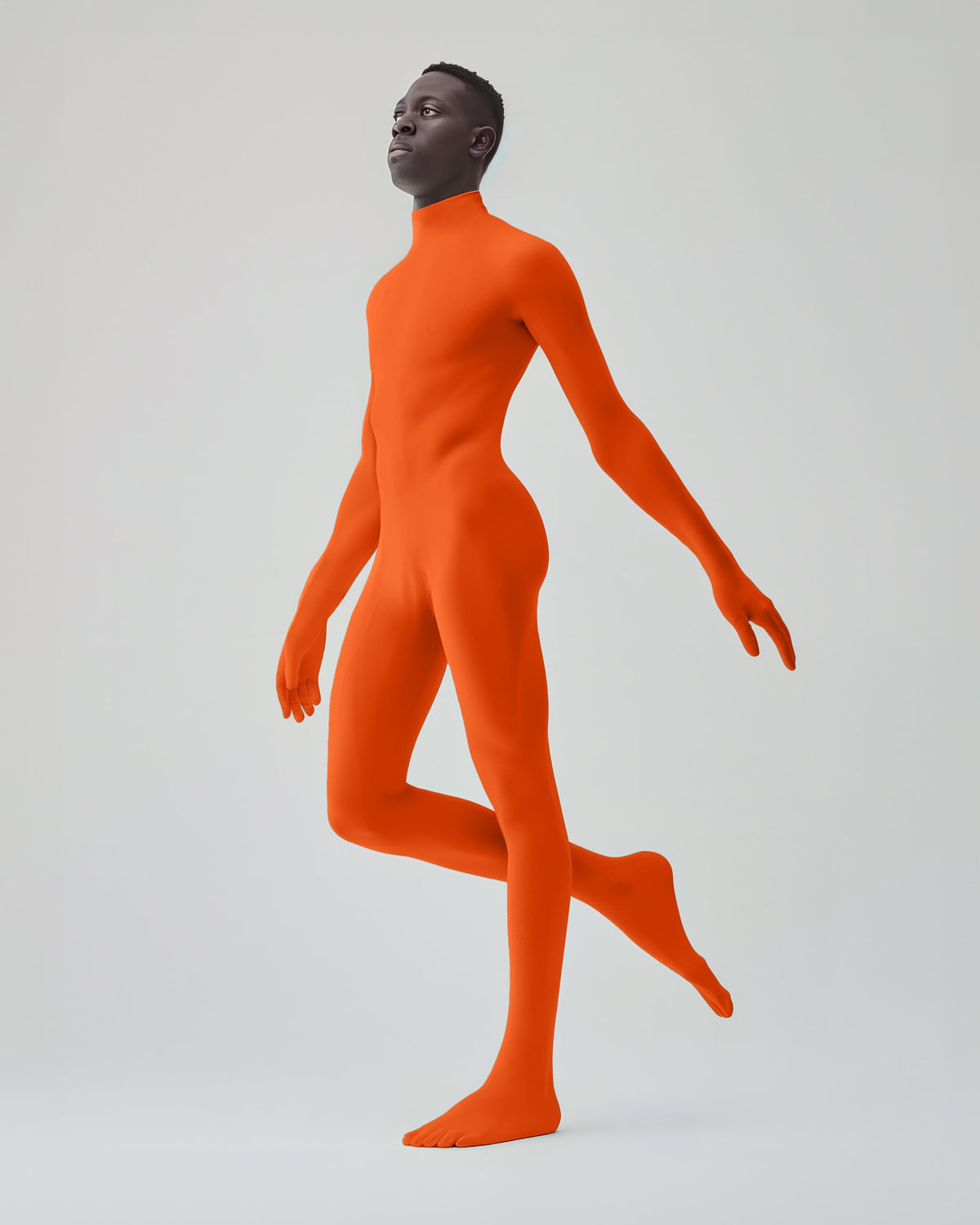 Second Skin Catsuit Opaque Matte Nylon Spandex Dancewear for Men Women