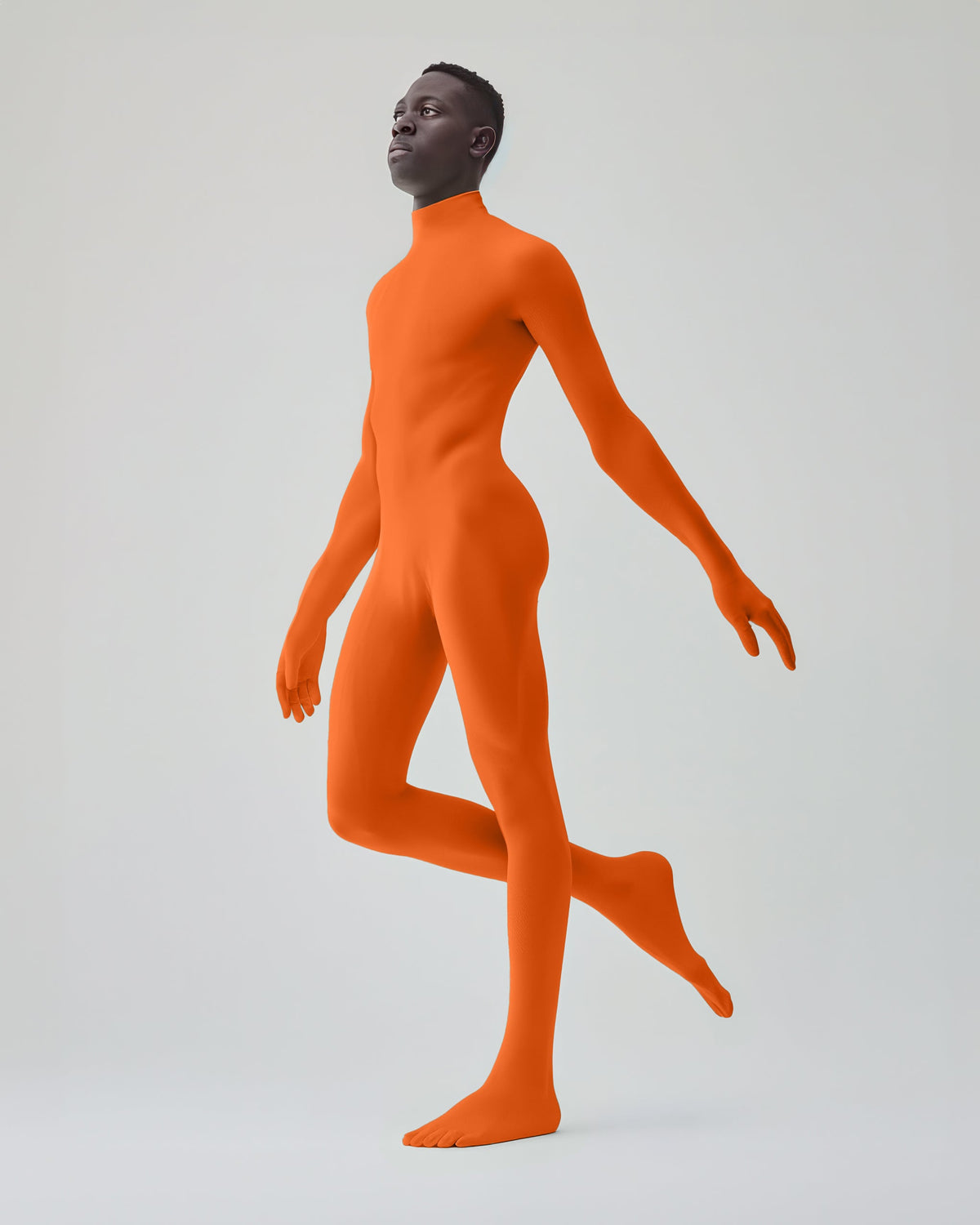 Second Skin Catsuit Opaque Matte Nylon Spandex Dancewear for Men Women