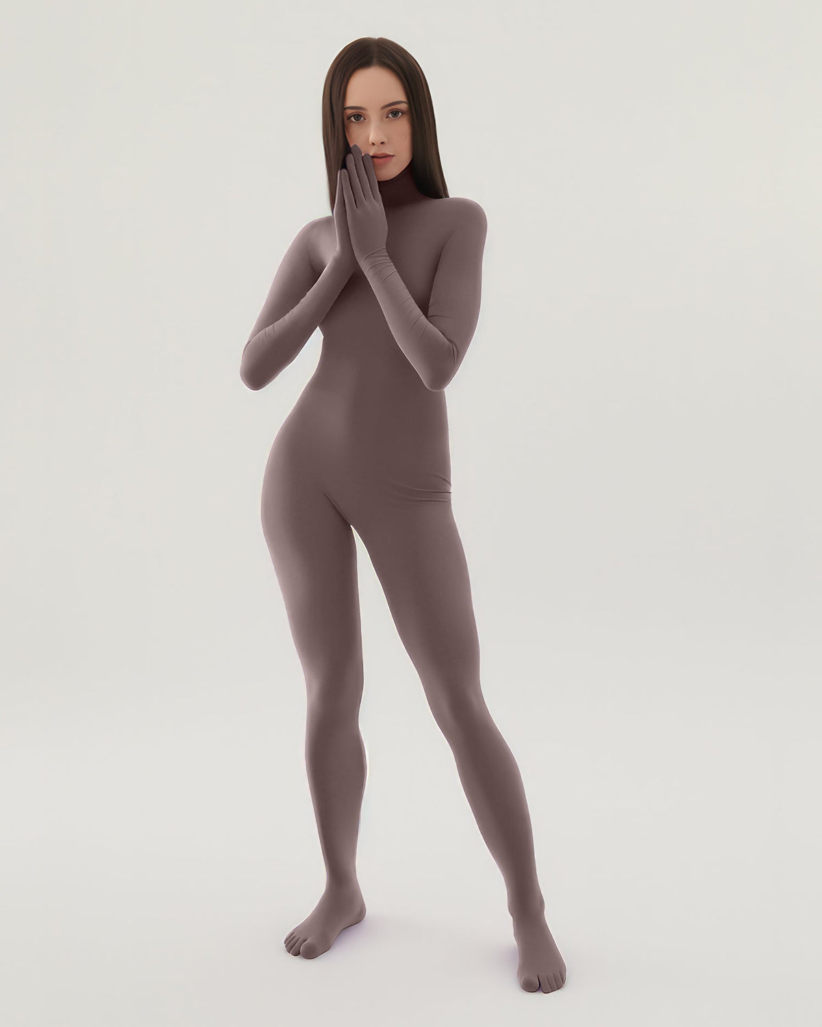Second Skin Catsuit Opaque Matte Nylon Spandex Dancewear USA Made