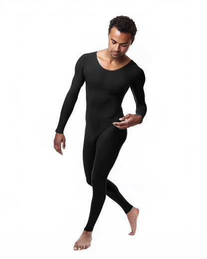 Second Skin Catsuit Bodystocking Opaque Matte Nylon Spandex Dancewear-32