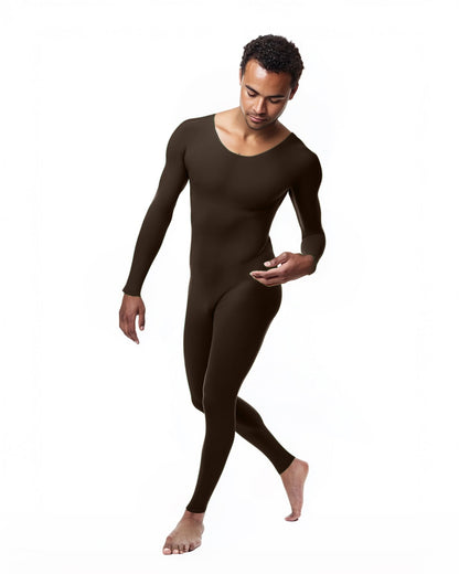 Second Skin Catsuit Bodystocking Opaque Matte Nylon Spandex Dancewear-18