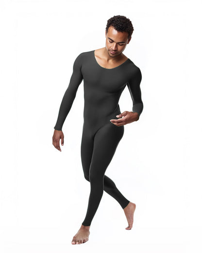 Second Skin Catsuit Bodystocking Opaque Matte Nylon Spandex Dancewear-41