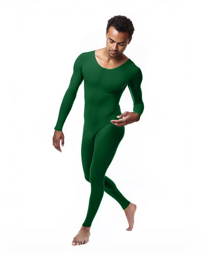 Second Skin Catsuit Bodystocking Opaque Matte Nylon Spandex Dancewear-13