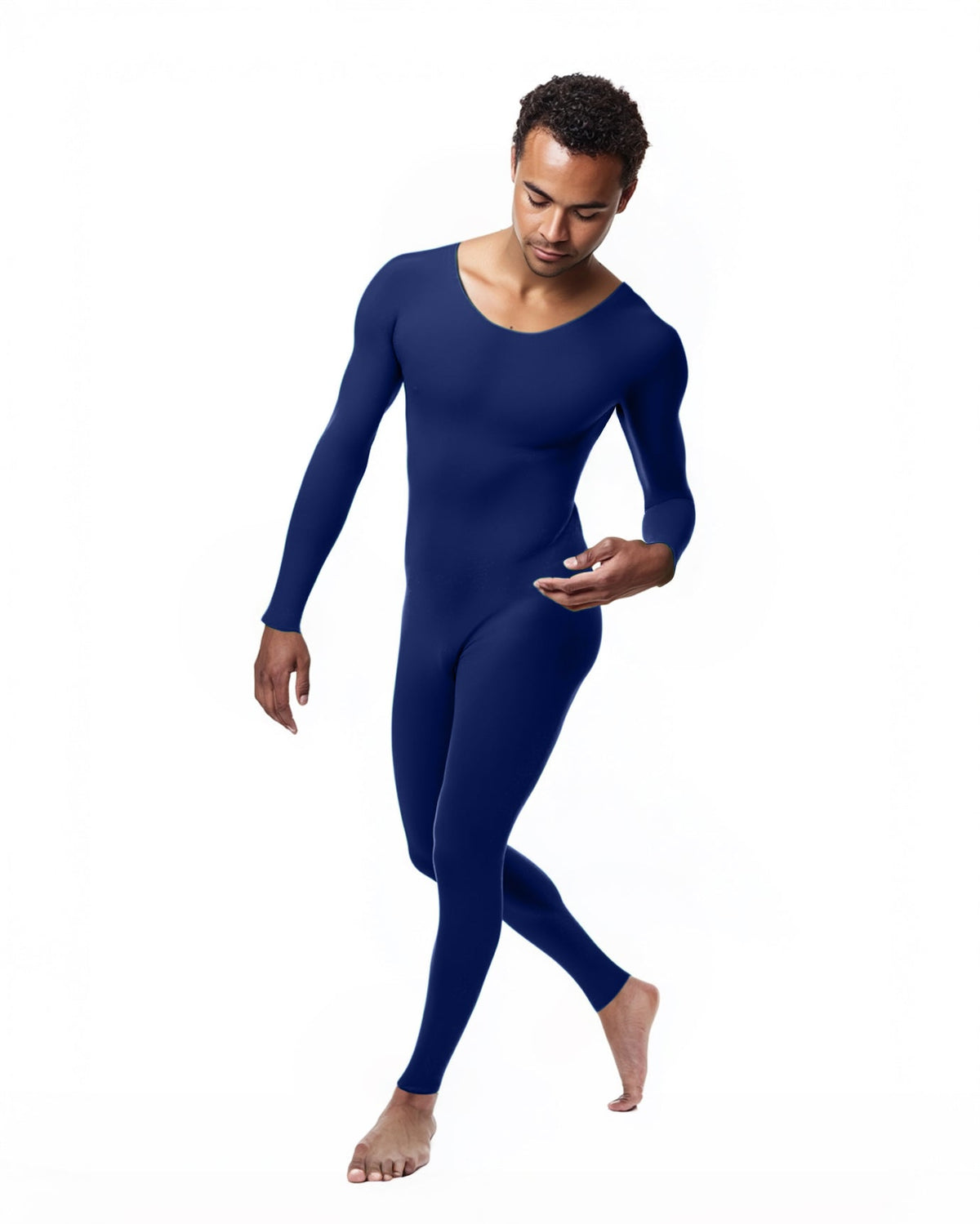 Second Skin Catsuit Bodystocking Opaque Matte Nylon Spandex Dancewear-28