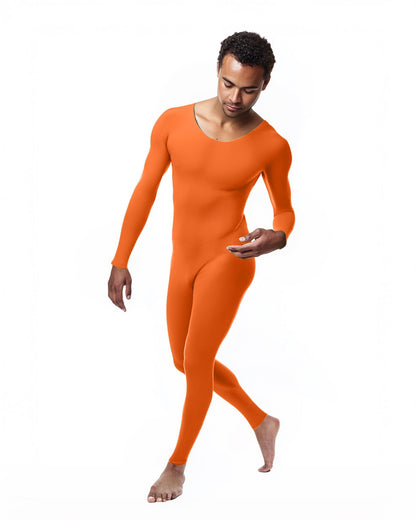 Second Skin Catsuit Bodystocking Opaque Matte Nylon Spandex Dancewear-16