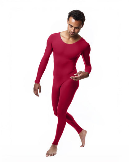 Second Skin Catsuit Bodystocking Opaque Matte Nylon Spandex Dancewear-23