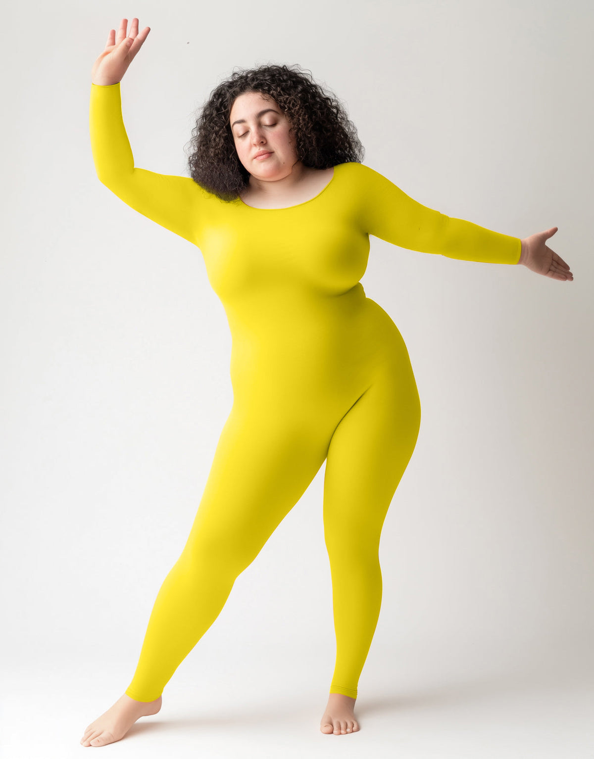 Second Skin Catsuit Bodystocking Opaque Matte Nylon Spandex Dancewear-25