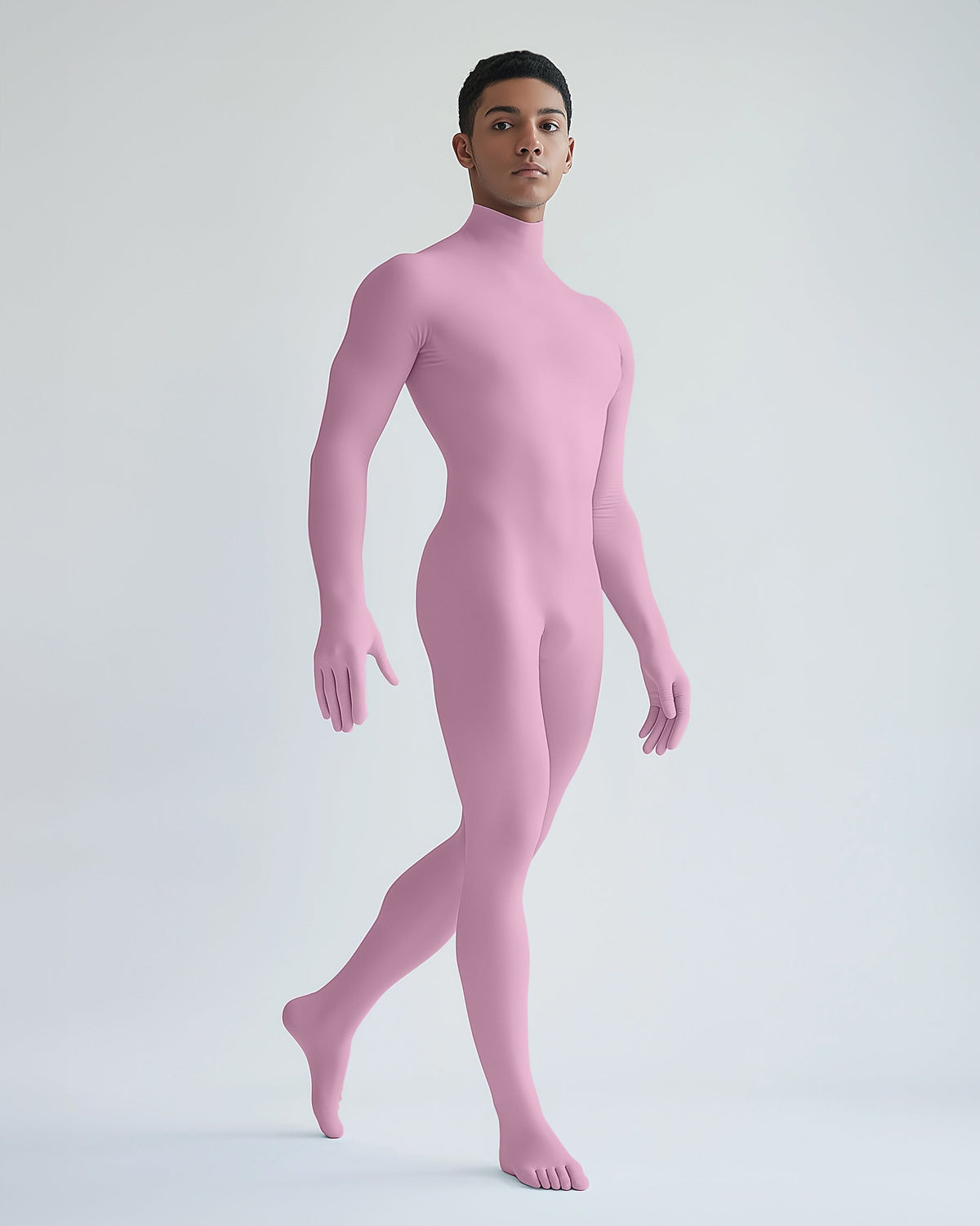 Second Skin Catsuit Opaque Matte Nylon Spandex Dancewear for Men Women