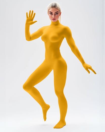 Second Skin Catsuit Opaque Matte Nylon Spandex Dancewear USA Made