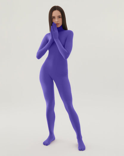 Lavender Second Skin Catsuit Opaque Matte Dancewear for Men Women
