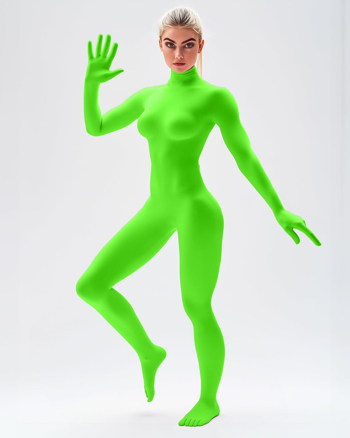 Second Skin Catsuit Opaque Matte Nylon Spandex Dancewear USA Made