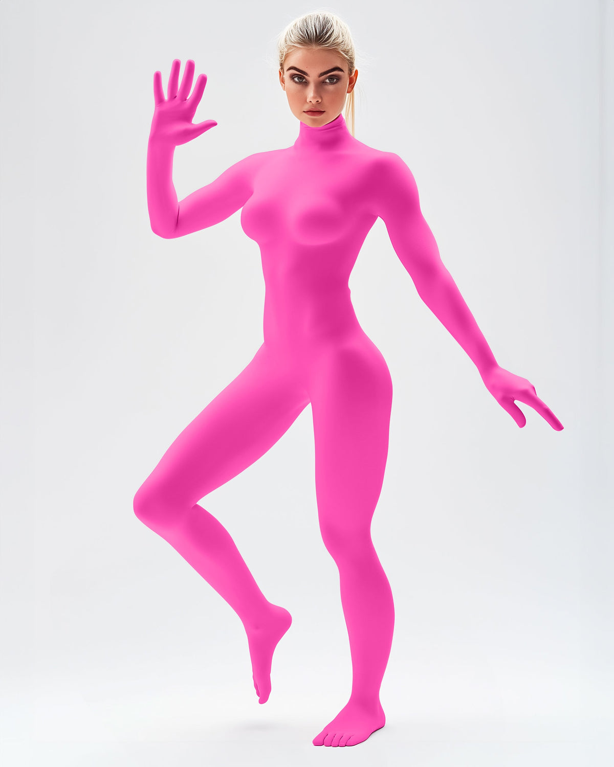 Second Skin Catsuit Opaque Matte Nylon Spandex Dancewear USA Made
