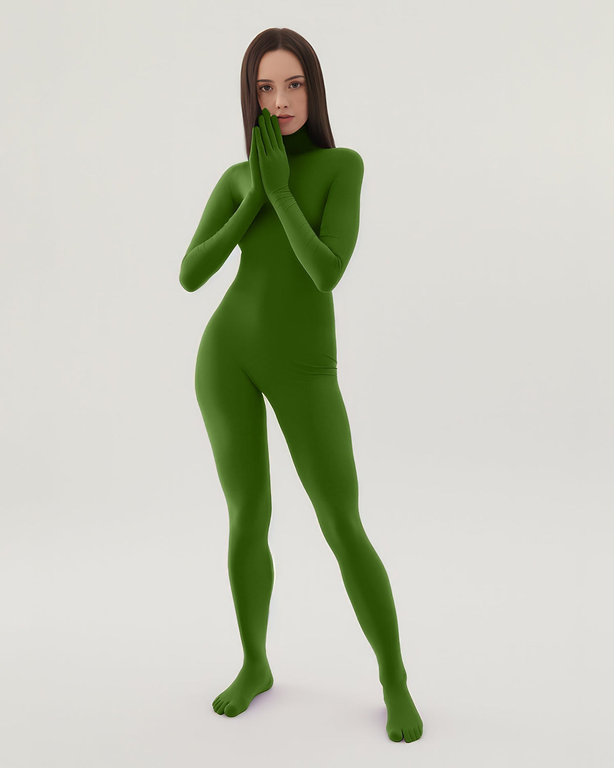 Second Skin Catsuit Opaque Matte Nylon Spandex Dancewear USA Made